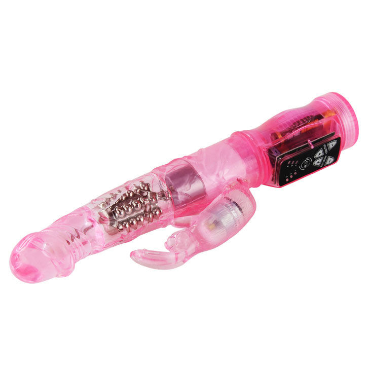 Baile - Mini Rotator Konijn Roze Met Superstimulator - Image 3