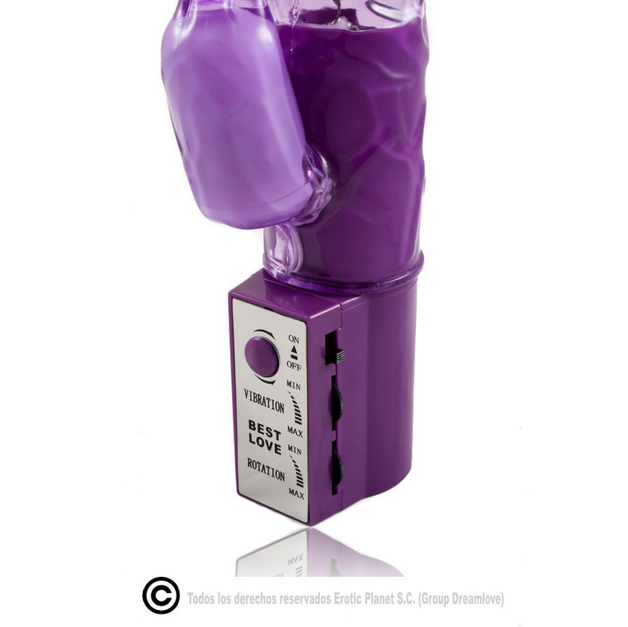 Baile - Lila Konijn Rotator Met Superstimulator - Image 2