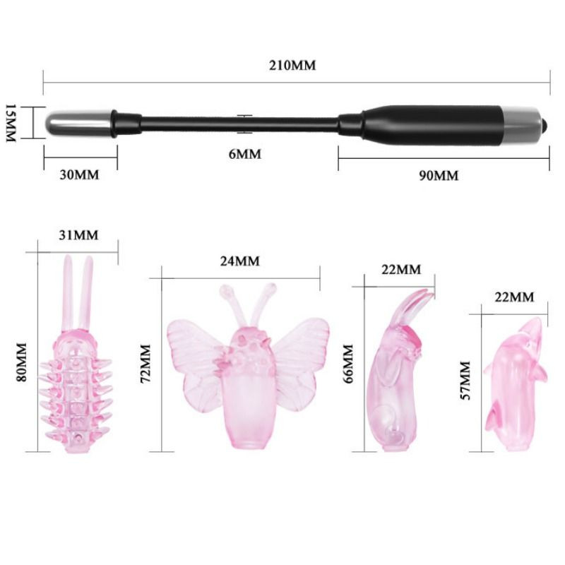 Baile - Wizard Magic Wand Stimulator With Vibration - Image 3