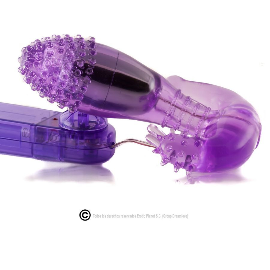 Baile - Vaginale En Anale Stimulator Lila Met Vibratie - Image 2