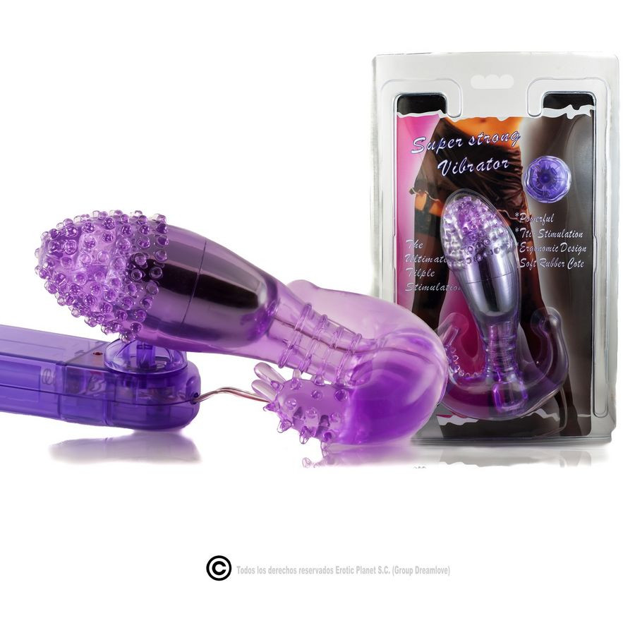 Baile - Vaginale En Anale Stimulator Lila Met Vibratie - Image 3