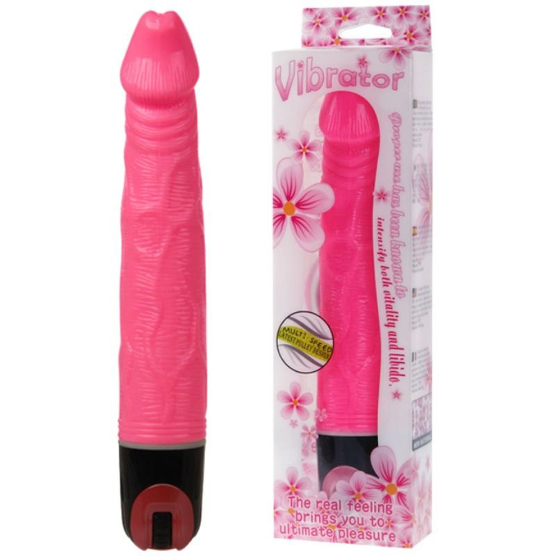 Baile - Vibrator Multispeed 21.5 Cm Pink - Image 2