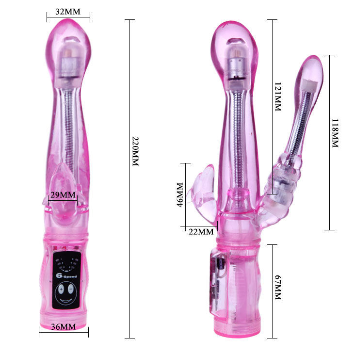 Baile - Flexible Vibrator With Anal Stimulator - Image 4