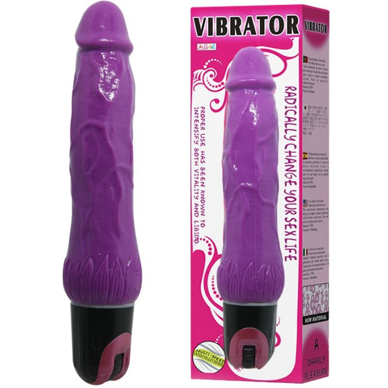Baile - Daaply Pleasure Multispeed Vibrator Purple - Image 3