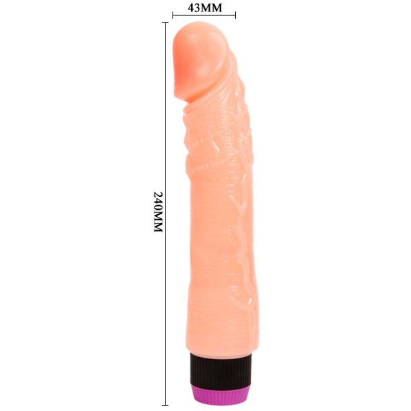 BAILE - NATURAL FLEXIBLE REALISTIC VIBRATOR 24 CM - Image 5