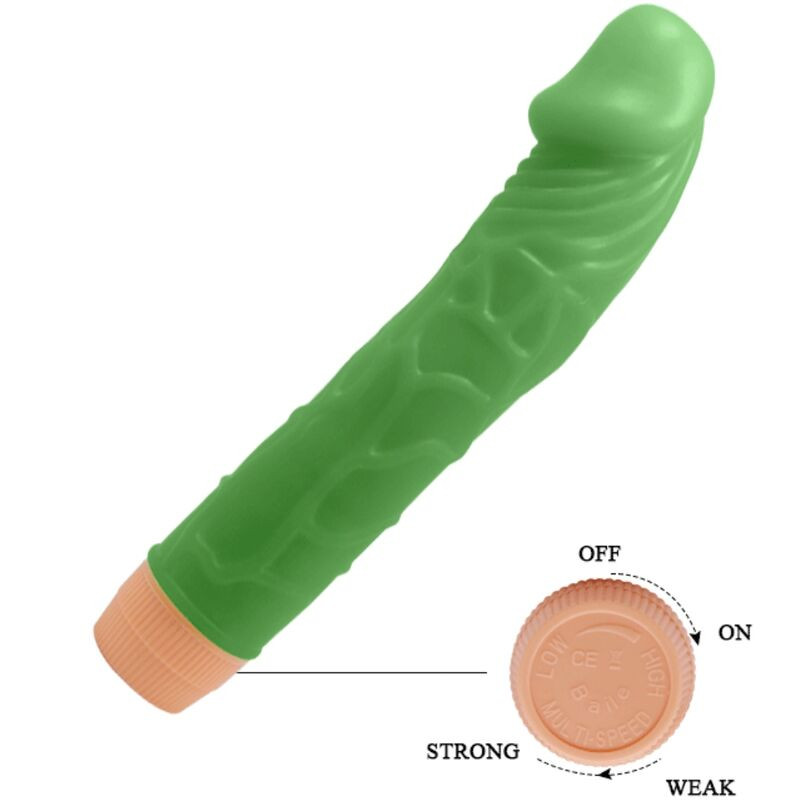 Baile - Realistische Vibrator Bill 22,5 Cm Groen - Image 4