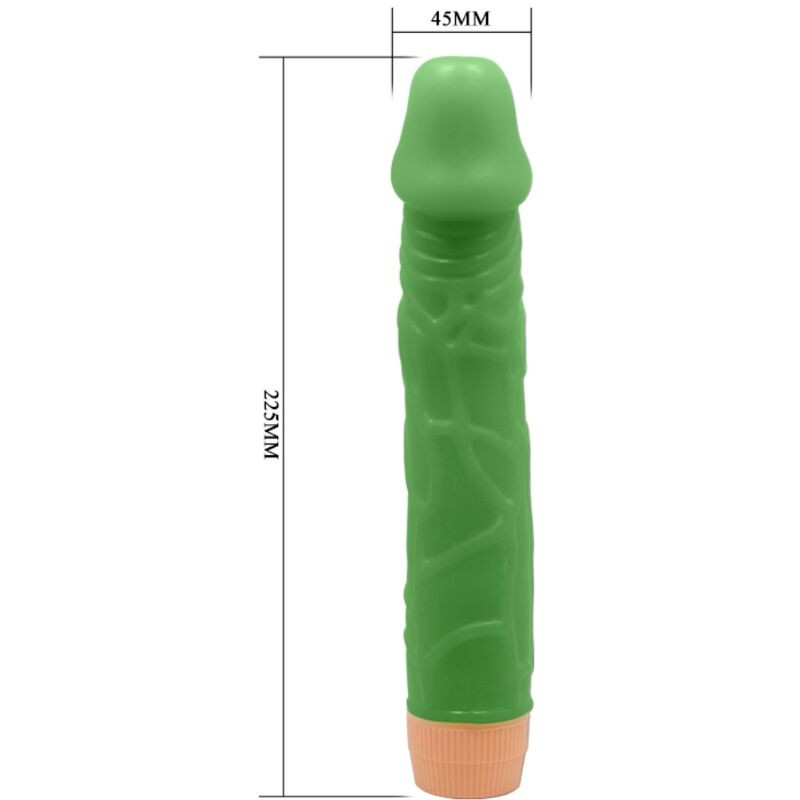 Baile - Realistische Vibrator Bill 22,5 Cm Groen - Image 5