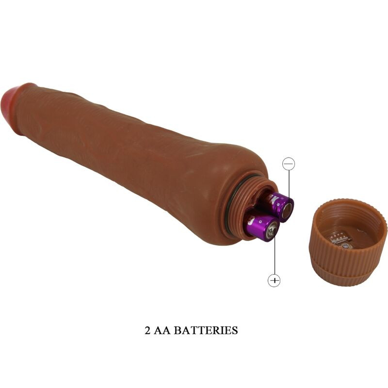 Baile - Realistische Vibrator Dryade 25 Cm Mulâtre - Image 3