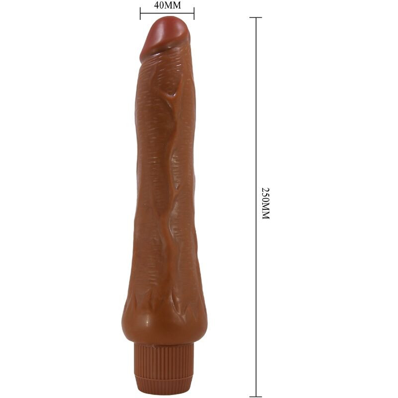 Baile - Realistische Vibrator Dryade 25 Cm Mulâtre - Image 4