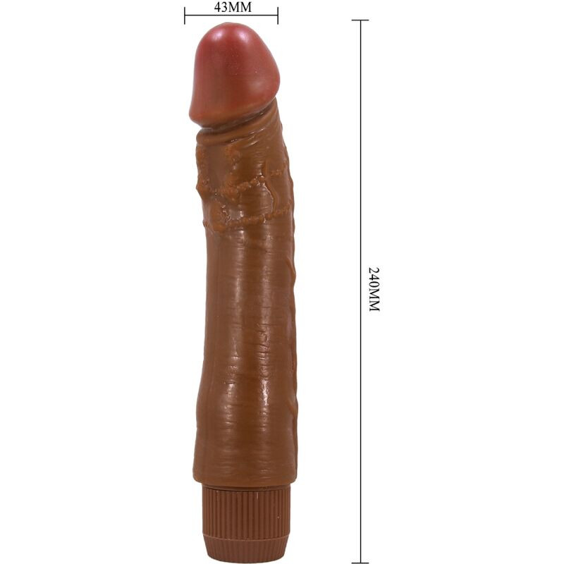 Baile - Realistische Vibrator Dybbuk 24 Cm Mulâtre - Image 4