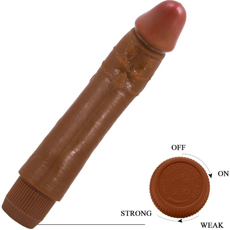 Baile - Realistische Vibrator Dybbuk 24 Cm Mulâtre - Image 5