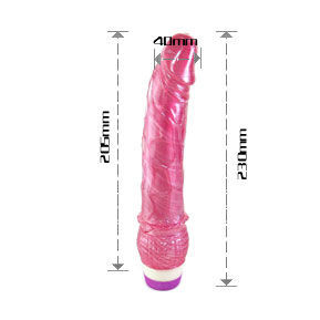 Baile - Realistische Vibrator Rood 23 Cm - Image 4