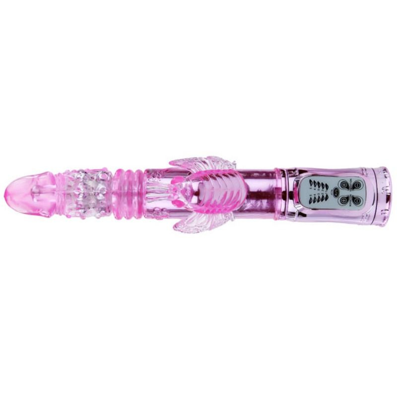 Baile - Rechargeable Vibrator With Rotation And Throbbing Butterf Stimulator - Image 4