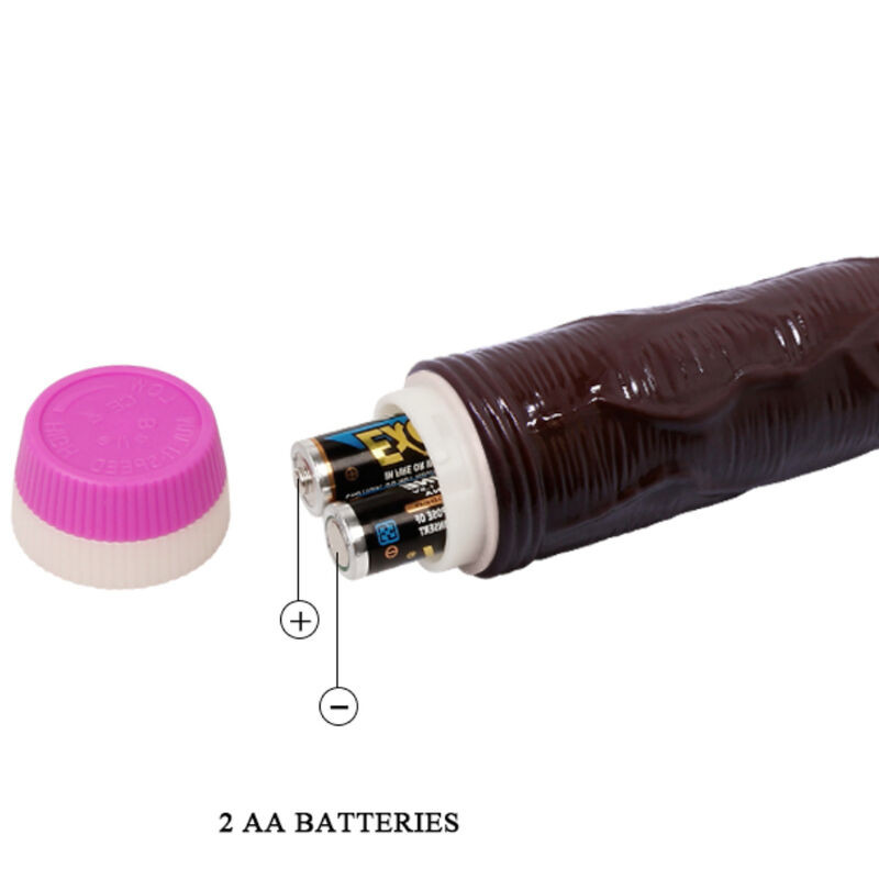 Baile - Waves Of Pleasure Vibrator 23 Cm Brown - Image 5