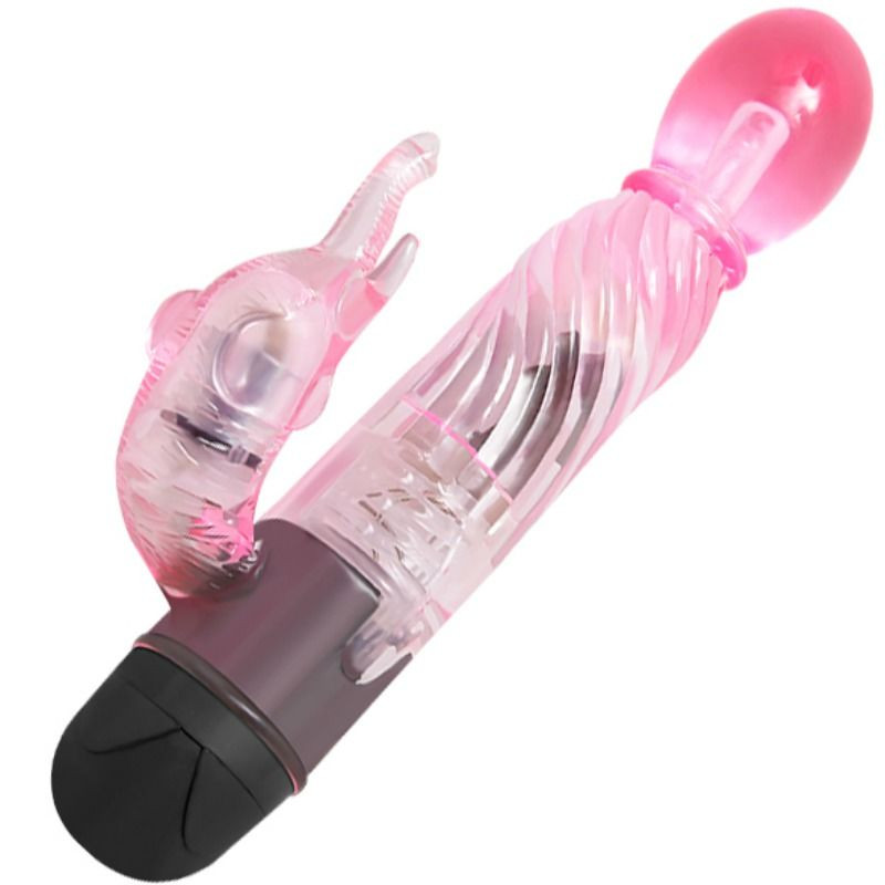 BAILE - GIVE YOU A KIND OF LOVER VIBRATOR WITH PINK RABBIT 10 MODES - Image 4