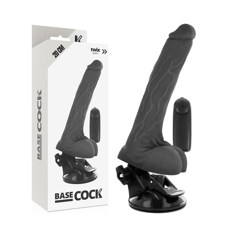 Basecock - Realistic Natural Remote Control Vibrator With Testicles 20 Cm -O- 4 Cm - Image 7