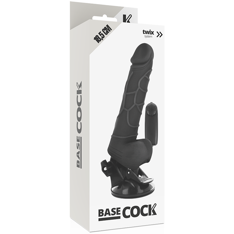 Basecock - Realistische Afstandsvibrator Natuurlijk 18,5 Cm -O- 4Cm - Image 9