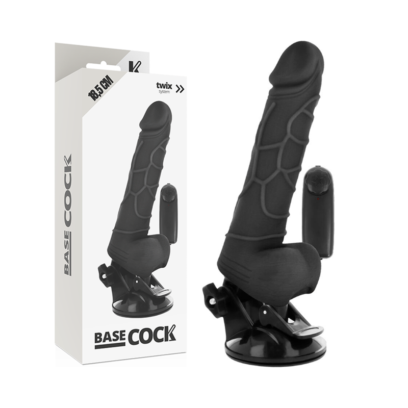 Basecock - Realistische Afstandsvibrator Natuurlijk 18,5 Cm -O- 4Cm - Image 7