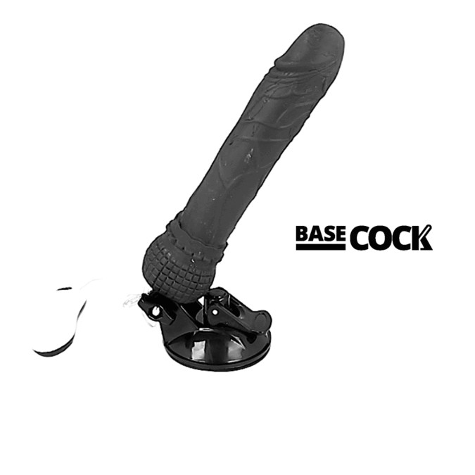 Basecock - Realistic Vibrator Remote Control Flesh 19.5 Cm -O- 4 Cm - Image 5