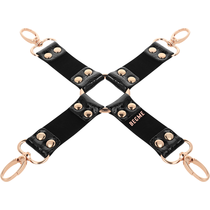 BEGME - BLACK EDITION VEGAN LEATHER HOG TIE - Image 4