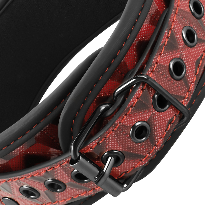 Begme - Collier Édition Rouge Avec Pinces  Télémon Avec Doublure En Néoprène - Image 4