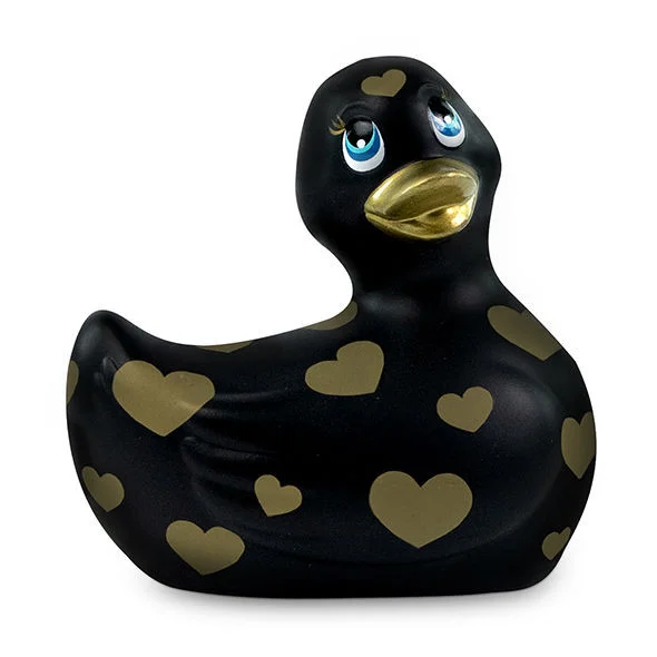 BIG TEASE TOYS - JE FRAPPE MON DUCKIE 2.0  ROMANCE (NOIR ET OR)