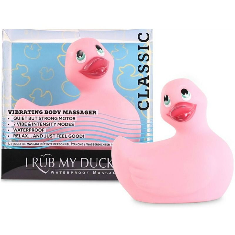 Big Tease Toys - Je Frappe My Duckie Classic Vibrating Duck Rose - Image 2