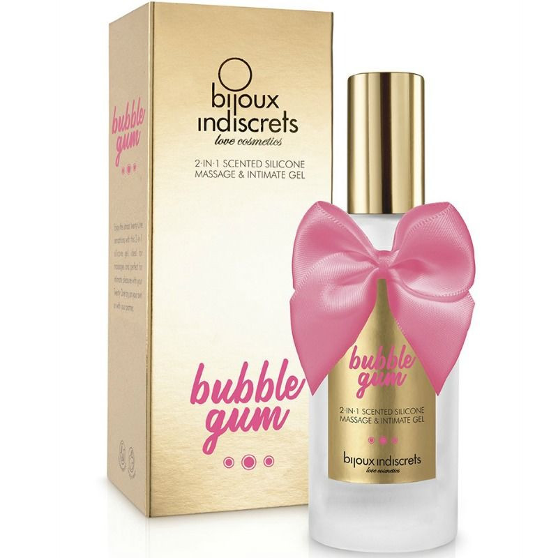 Bijoux Indiscrets - Gel De Massage Et Intime Parfumã 2 En 1 Ã La Bulle Gum 100 Ml - Image 2