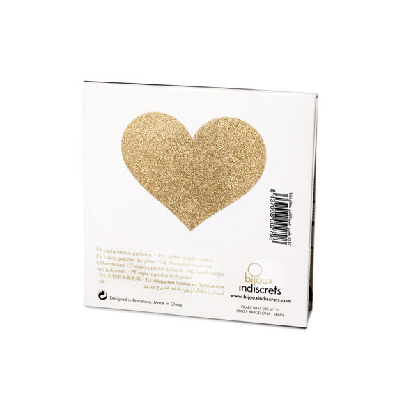 Bijoux - Indiscrets Cache-Metons Flash Coeur Dor? - Image 3