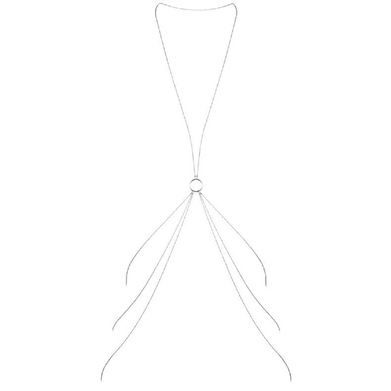 Bijoux - Magnifique Chaînes Métalliques Pour Le Corps 8 Argent - Image 3
