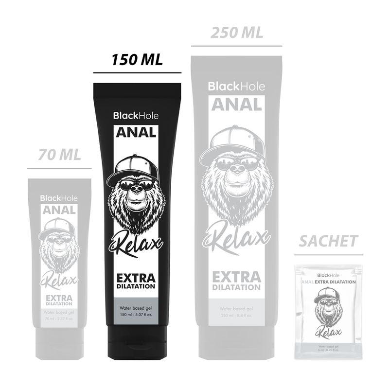 Black Hole - Gel À Base D'eau Dilatation Anale 150 Ml - Image 2