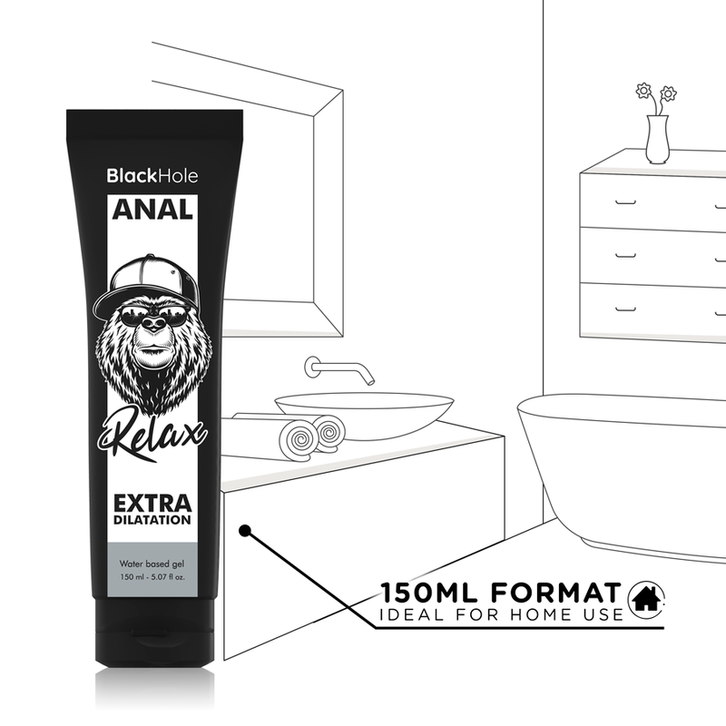 Black Hole - Gel À Base D'eau Dilatation Anale 150 Ml - Image 5
