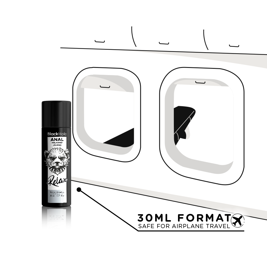 BLACK HOLE - ANAL RELAXING JOJOBA RELAX SILICONE BASE 30 ML - Image 5