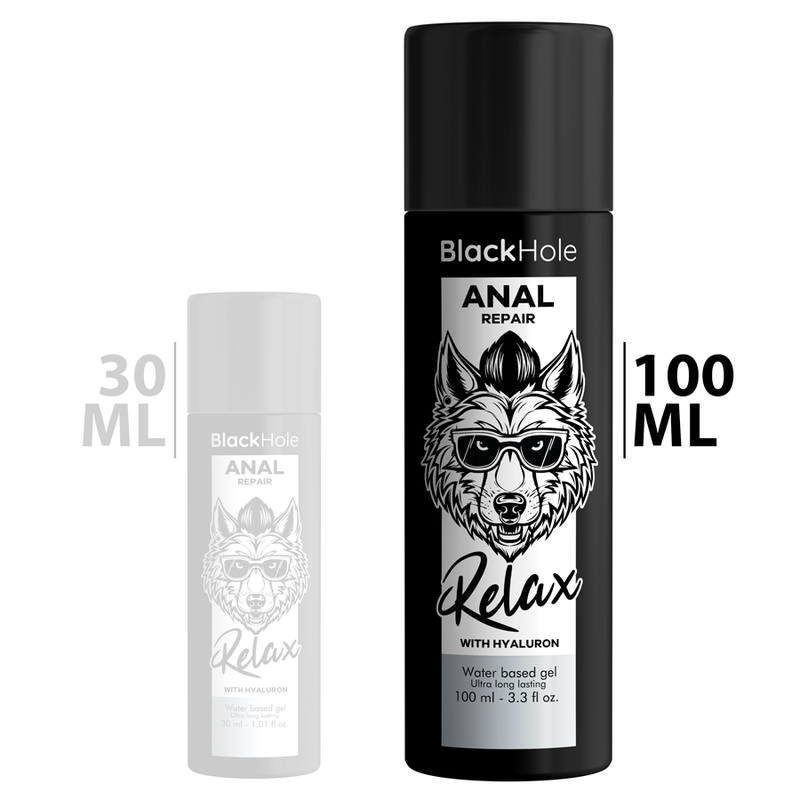 Black Hole - Anale Reparatie Relax Op Waterbasis Met Hyaluron 100 Ml - Image 2