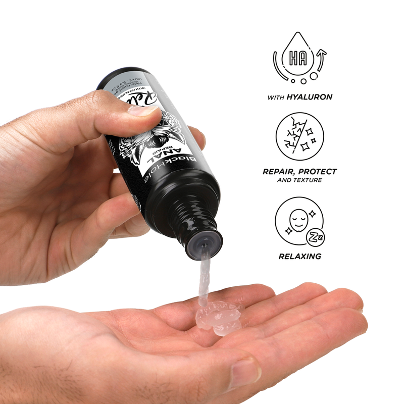 Black Hole - Anale Reparatie Relax Op Waterbasis Met Hyaluron 100 Ml - Image 3