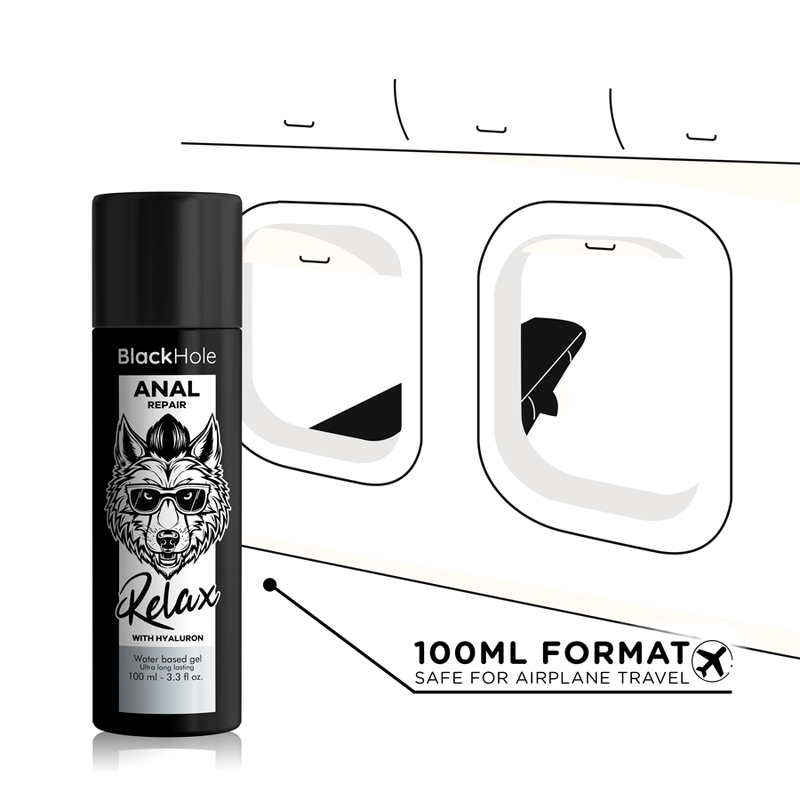 Black Hole - Anale Reparatie Relax Op Waterbasis Met Hyaluron 100 Ml - Image 5