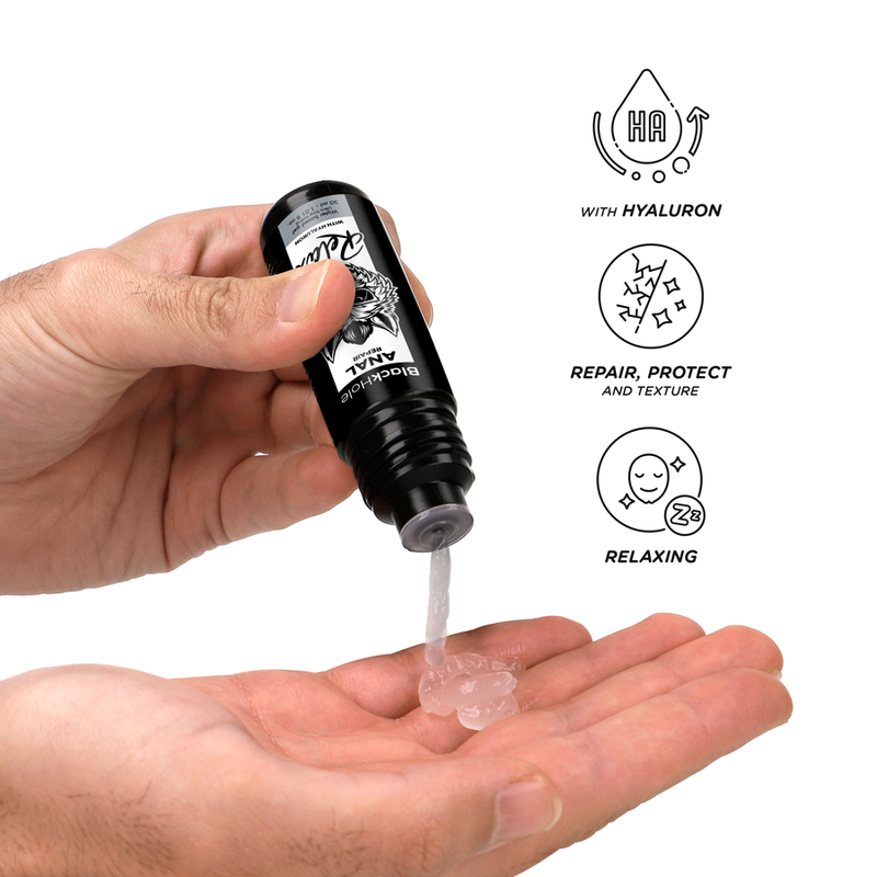 BLACK HOLE - ANALE RELAXATIE REPARATIE OP WATERBASIS MET HYALURON 30 ML - Image 3