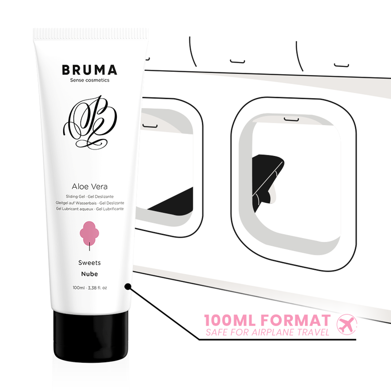 Bruma - Gel Glissant À L'aloe Vera Saveur Bonbons 100 Ml - Image 3