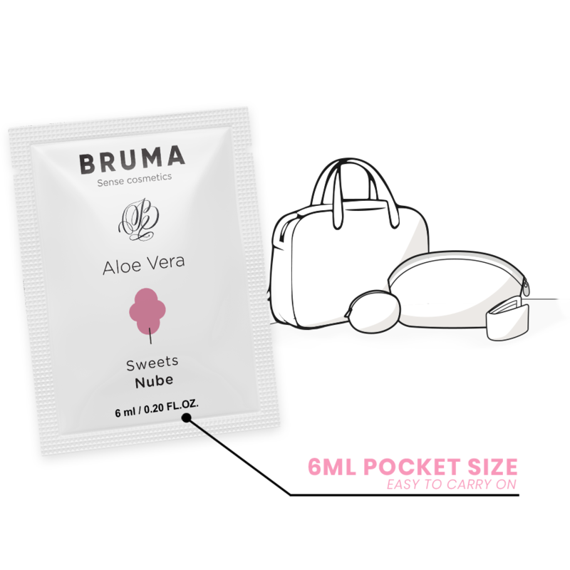 Bruma - Gel Glissant À L''aloe Vera Saveur Bonbons 6 Ml - Image 3