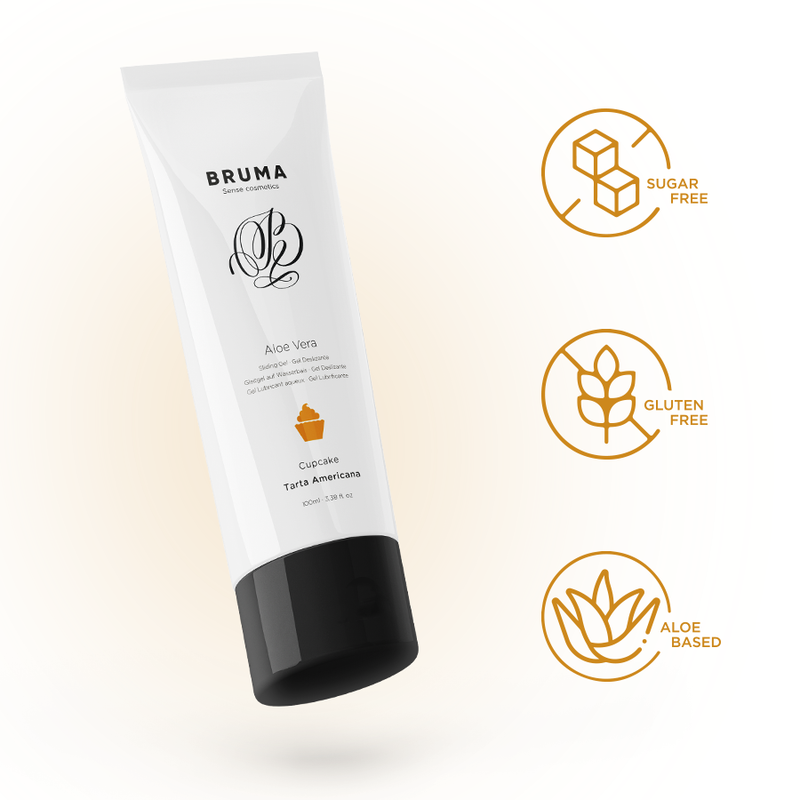 Bruma - Aloe Vera Sliding Gel Cupcake Flavor 100 Ml - Image 2