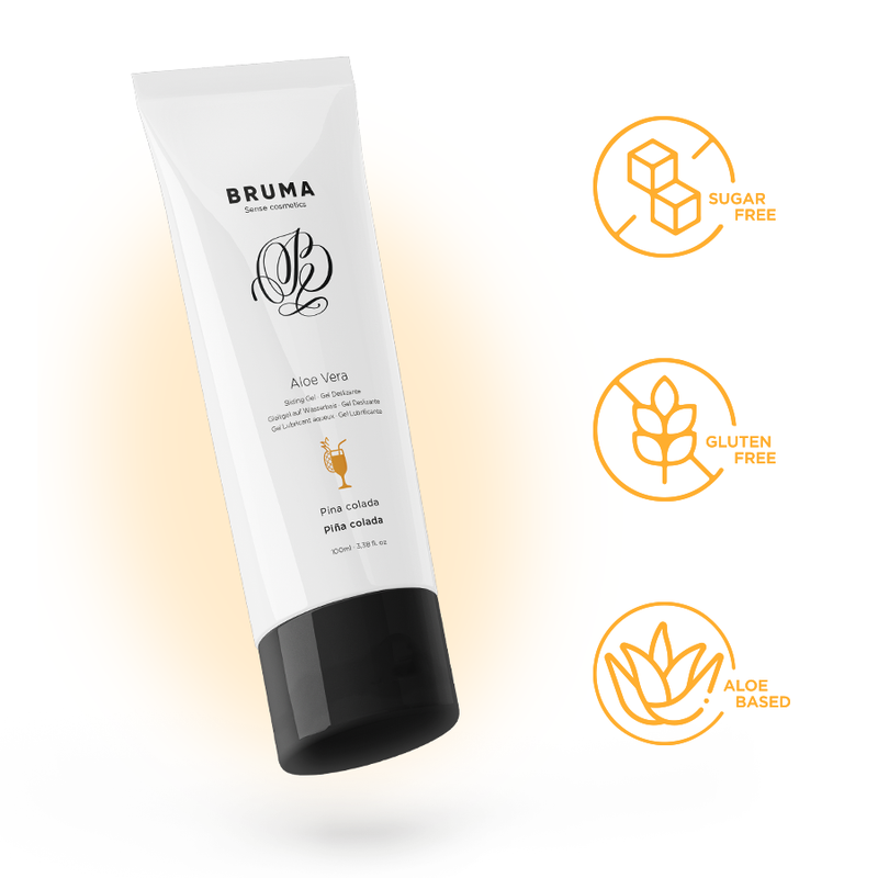 Bruma - Glijmiddel Met Aloe Vera Smaak Pina Colada 100 Ml - Image 2