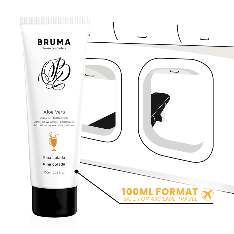Bruma - Glijmiddel Met Aloe Vera Smaak Pina Colada 100 Ml - Image 3