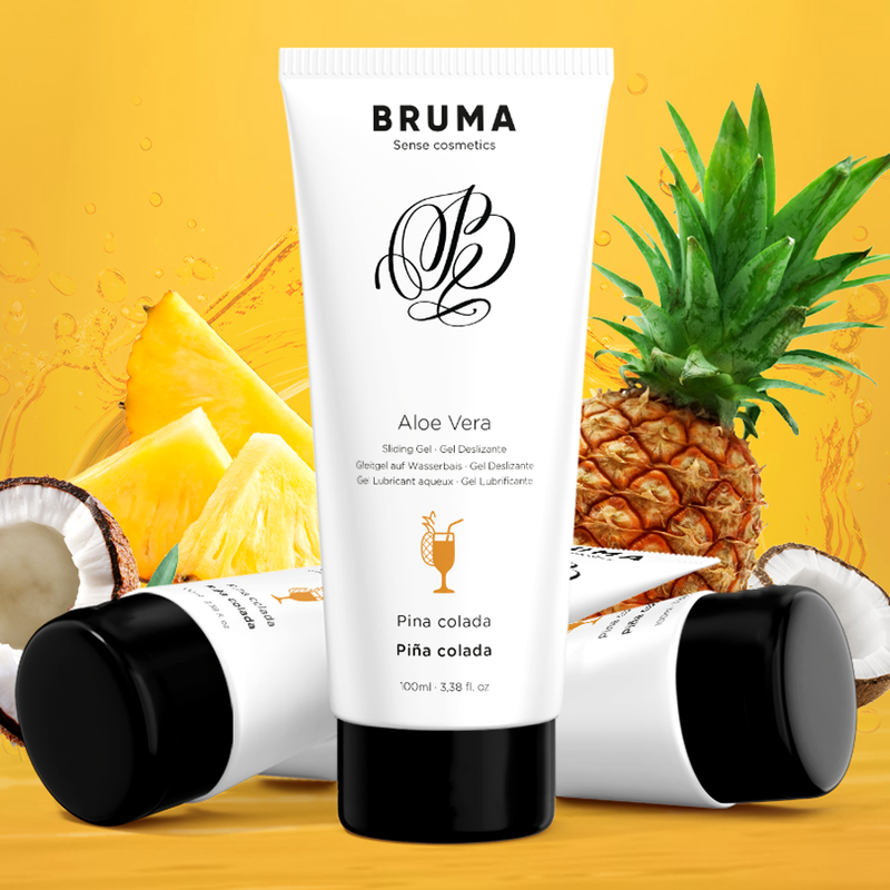Bruma - Glijmiddel Met Aloe Vera Smaak Pina Colada 100 Ml - Image 5
