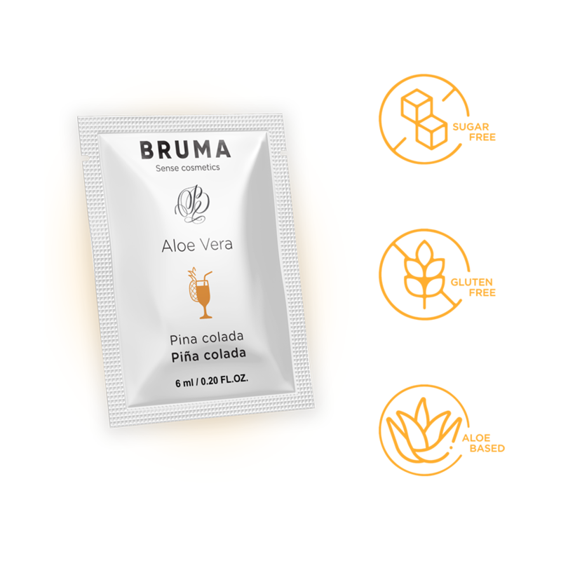 Bruma - Aloe Vera Sliding Gel Pina Colada Flavor 6 Ml - Image 2