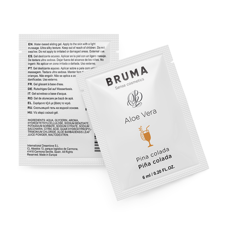 Bruma - Aloe Vera Sliding Gel Pina Colada Flavor 6 Ml - Image 5
