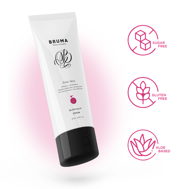 Bruma - Glijgel Aloe Vera Smaak Bubblegum 100 Ml - Image 2