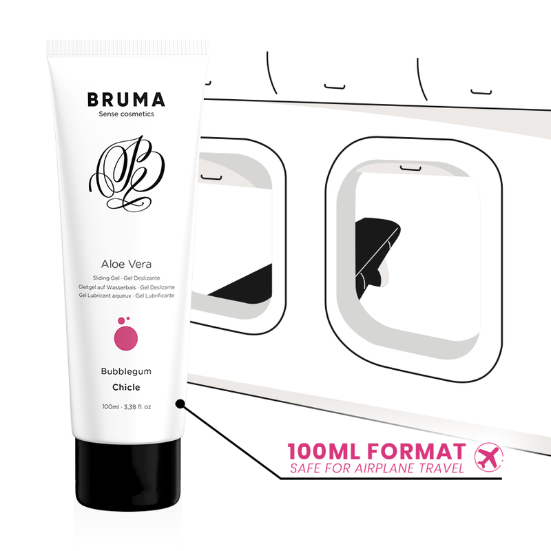 Bruma - Glijgel Aloe Vera Smaak Bubblegum 100 Ml - Image 3