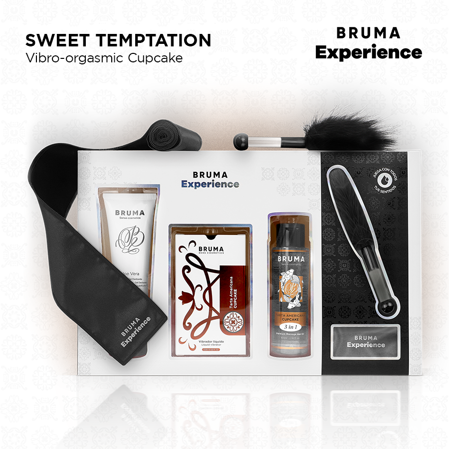 BRUMA XPERIENCE - KIT TENTATION DOUCE GÂTEAU AMÉRICAIN VIBRO-ORGASMIQUE - Image 2