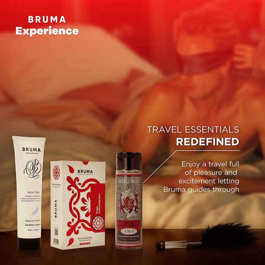 BRUMA XPERIENCE - KIT TENTATION FRAISE DOUCE AVEC AMPLIFICATEUR D'ORGASME - Image 2