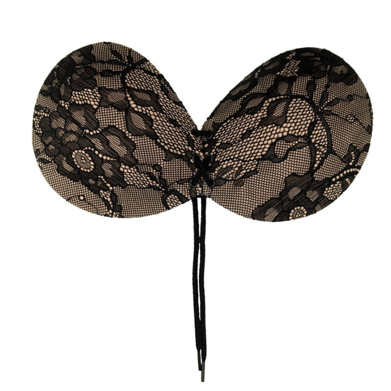 Bye-Bra - Soutien-Gorge Adhésif Emplacement & Broderie Bonnet A - Image 9